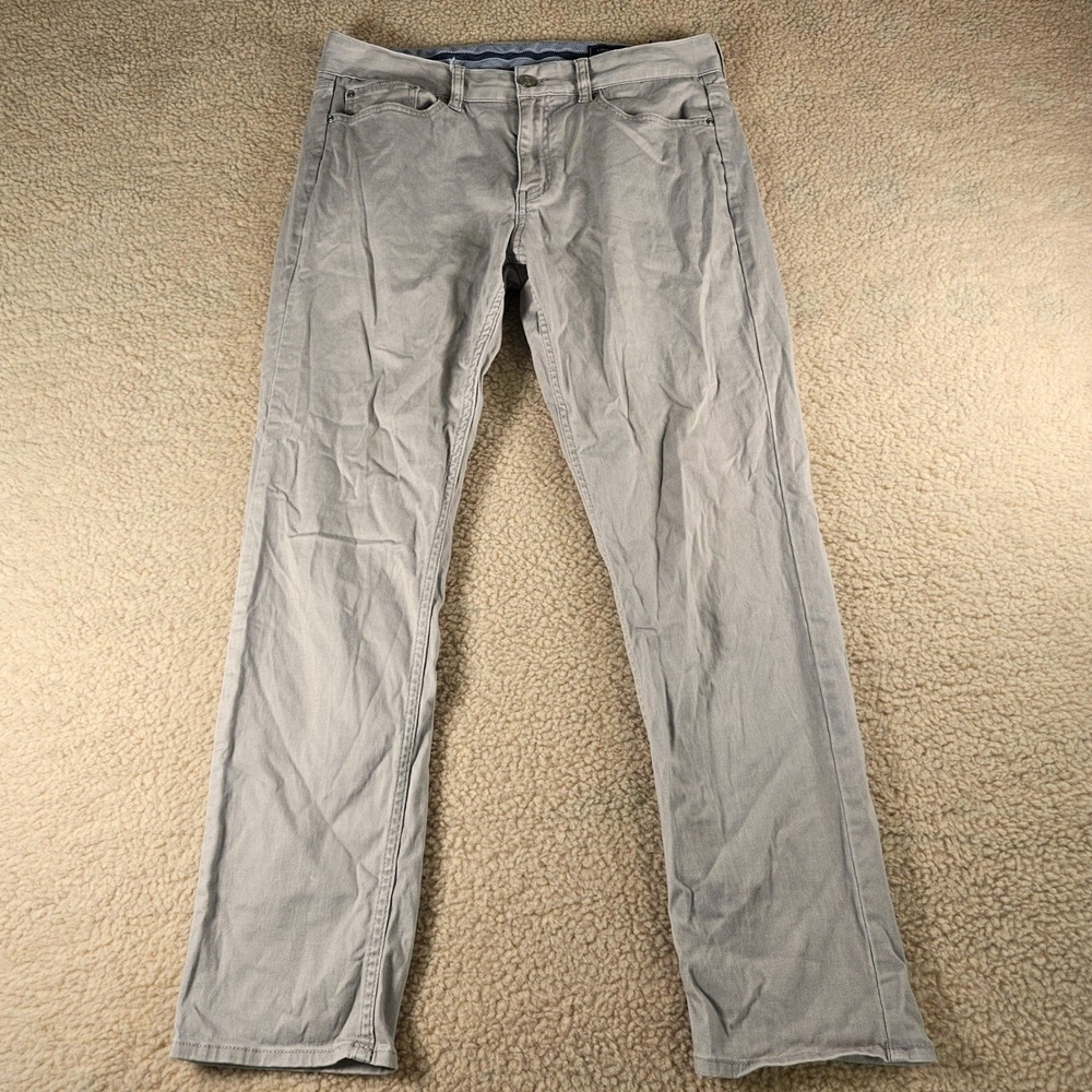 Vineyard Vines 5-Pocket Pants‎ Mens 32x30 Grey Good Stretch Cotton Blend